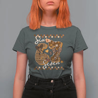 Funny African American Melanin Gift T Shirt For Women Six Seven Meme
