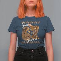 Funny African American Melanin Gift T Shirt For Women Six Seven Meme