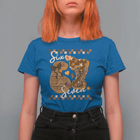 Funny African American Melanin Gift T Shirt For Women Six Seven Meme