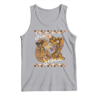 Funny African American Melanin Gift Tank Top Six Seven Meme