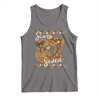 Funny African American Melanin Gift Tank Top Six Seven Meme