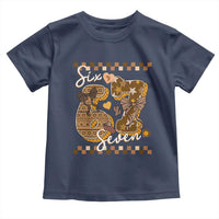 Funny African American Melanin Gift Toddler T Shirt Six Seven Meme