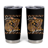 Funny African American Melanin Gift Tumbler Cup Six Seven Meme
