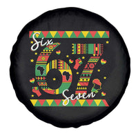 Funny Six Seven Meme Spare Tire Cover Pan African Culture Gift