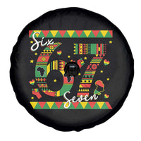 Funny Six Seven Meme Spare Tire Cover Pan African Culture Gift