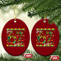 Funny Six Seven Meme Ceramic Ornament Pan African Culture Gift