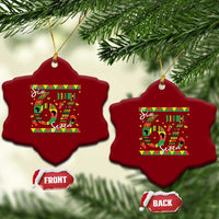 Funny Six Seven Meme Ceramic Ornament Pan African Culture Gift