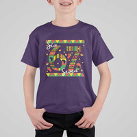 Funny Six Seven Meme T Shirt For Kid Pan African Culture Gift
