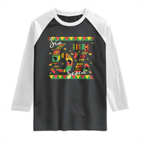 Funny Six Seven Meme Raglan Shirt Pan African Culture Gift
