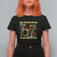 Funny Six Seven Meme T Shirt For Women Pan African Culture Gift