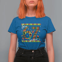 Funny Six Seven Meme T Shirt For Women Pan African Culture Gift