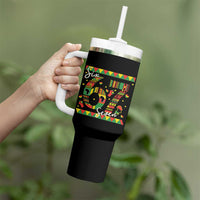 Funny Six Seven Meme Tumbler With Handle Pan African Culture Gift