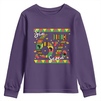 Funny Six Seven Meme Youth Sweatshirt Pan African Culture Gift
