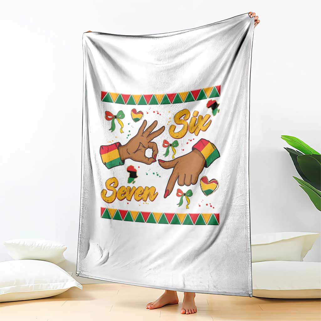 Funny 67 Meme Black History Month Throw Blanket Gen Z Alpha Gift - Wonder Print Shop