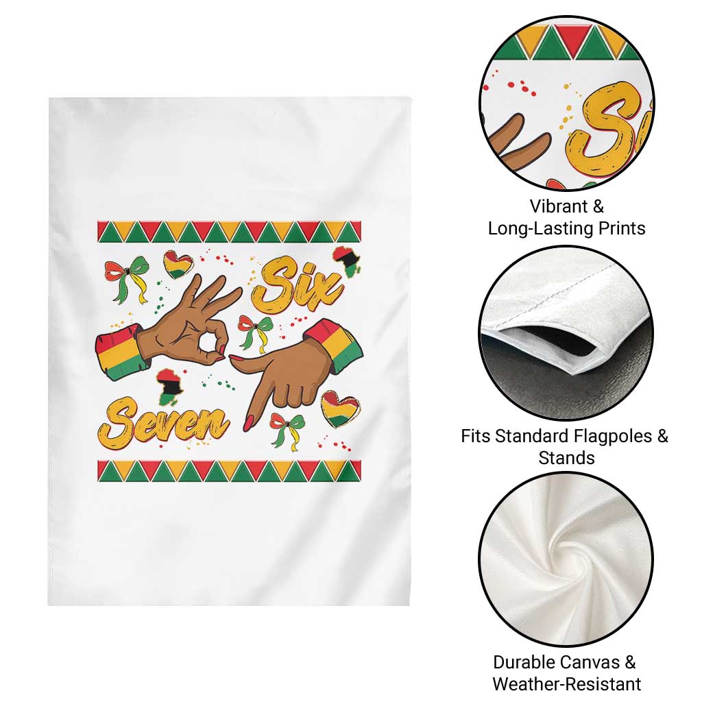 Funny 67 Meme Black History Month Garden Flag Gen Z Alpha Gift - Wonder Print Shop