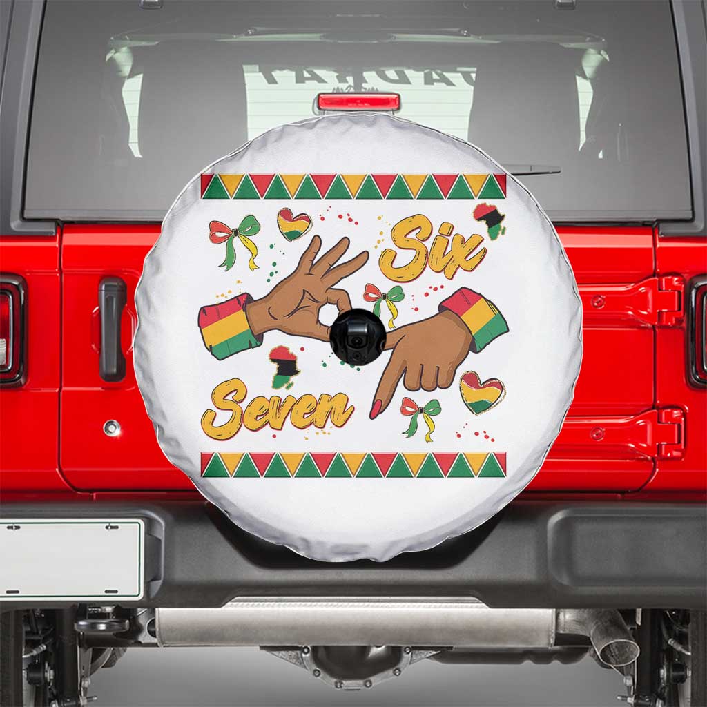Funny 67 Meme Black History Month Spare Tire Cover Gen Z Alpha Gift - Wonder Print Shop
