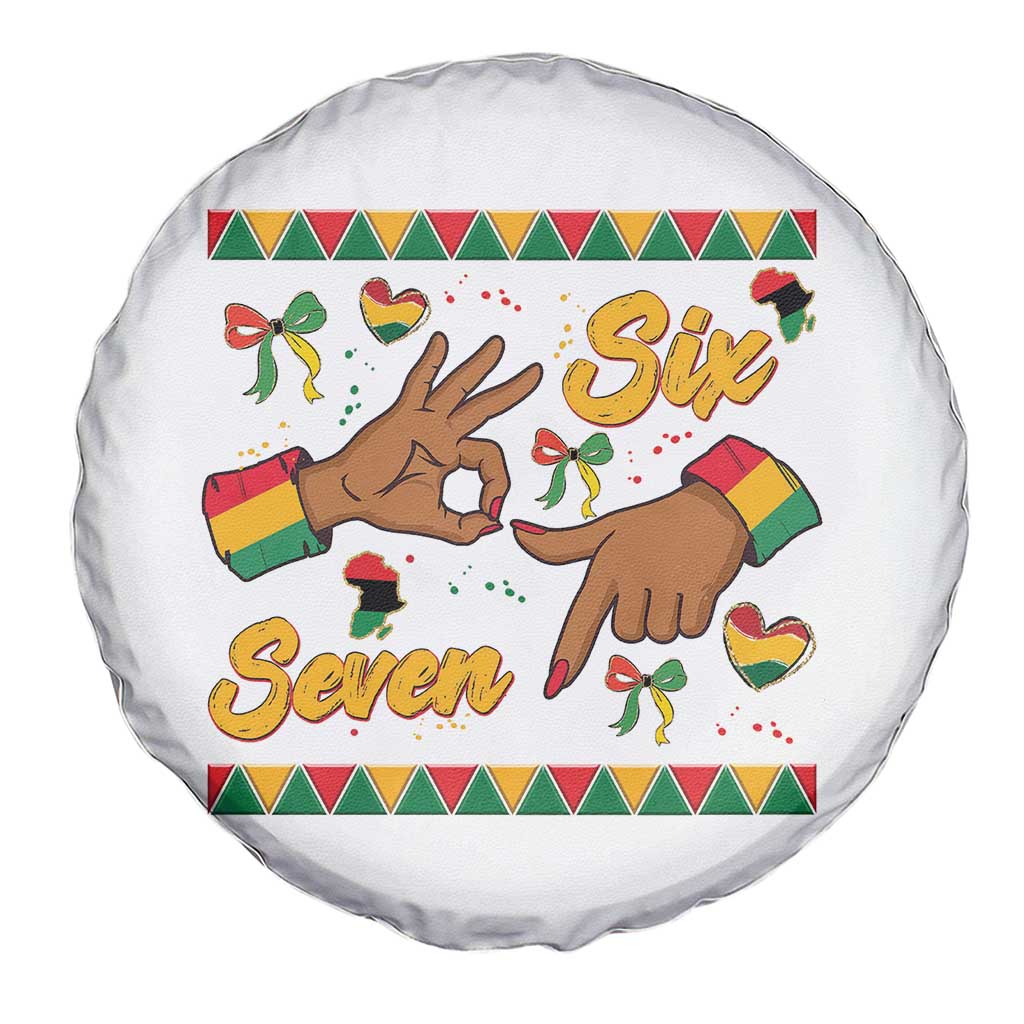 Funny 67 Meme Black History Month Spare Tire Cover Gen Z Alpha Gift - Wonder Print Shop