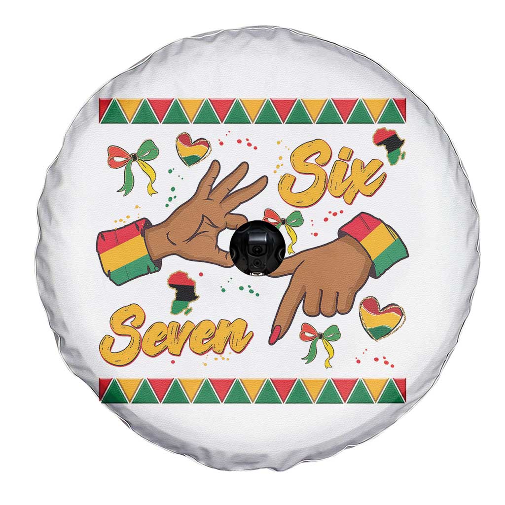 Funny 67 Meme Black History Month Spare Tire Cover Gen Z Alpha Gift - Wonder Print Shop