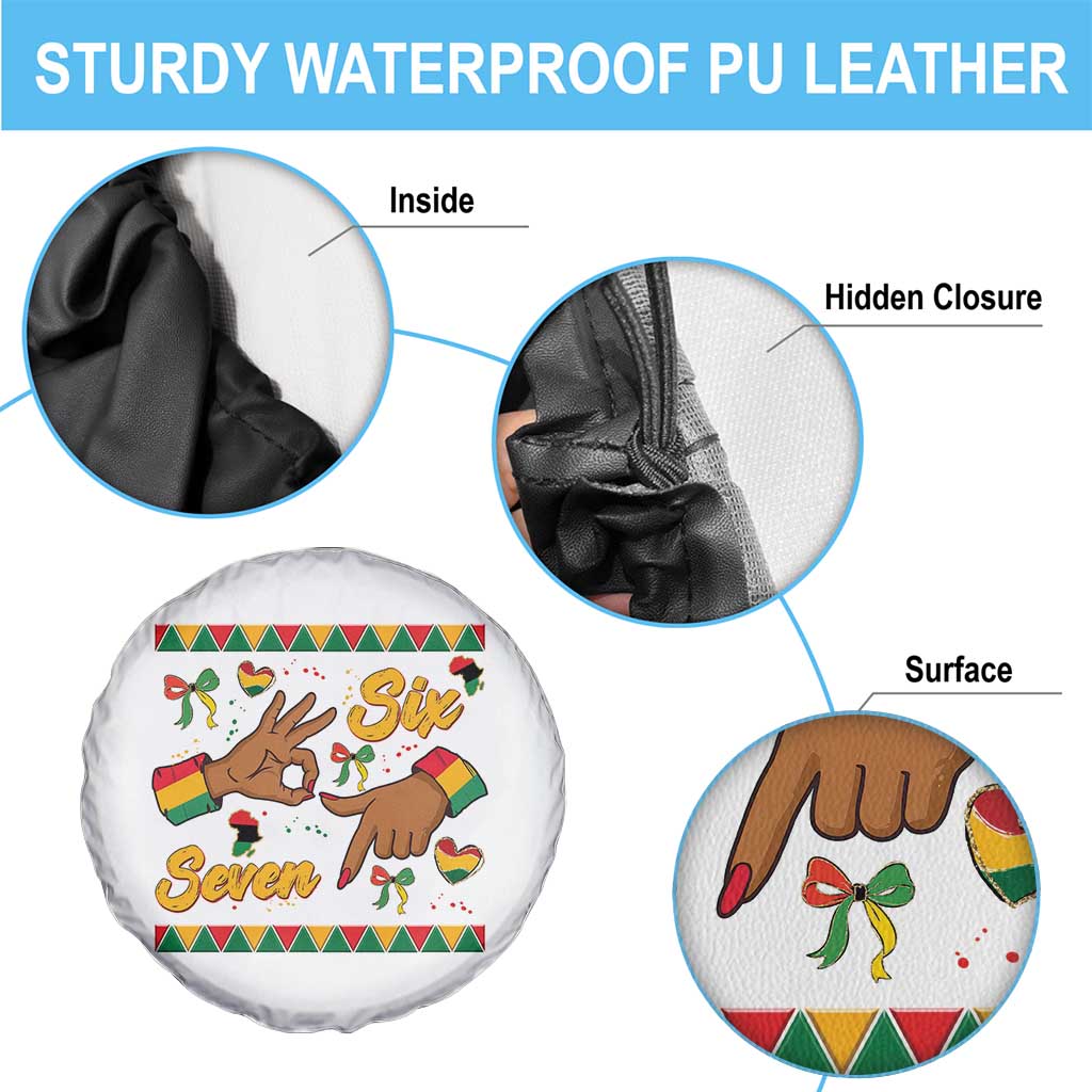 Funny 67 Meme Black History Month Spare Tire Cover Gen Z Alpha Gift - Wonder Print Shop