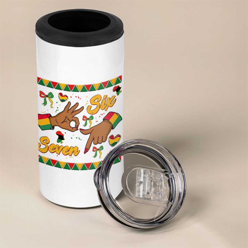 Funny 67 Meme Black History Month 4 in 1 Can Cooler Tumbler Gen Z Alpha Gift - Wonder Print Shop