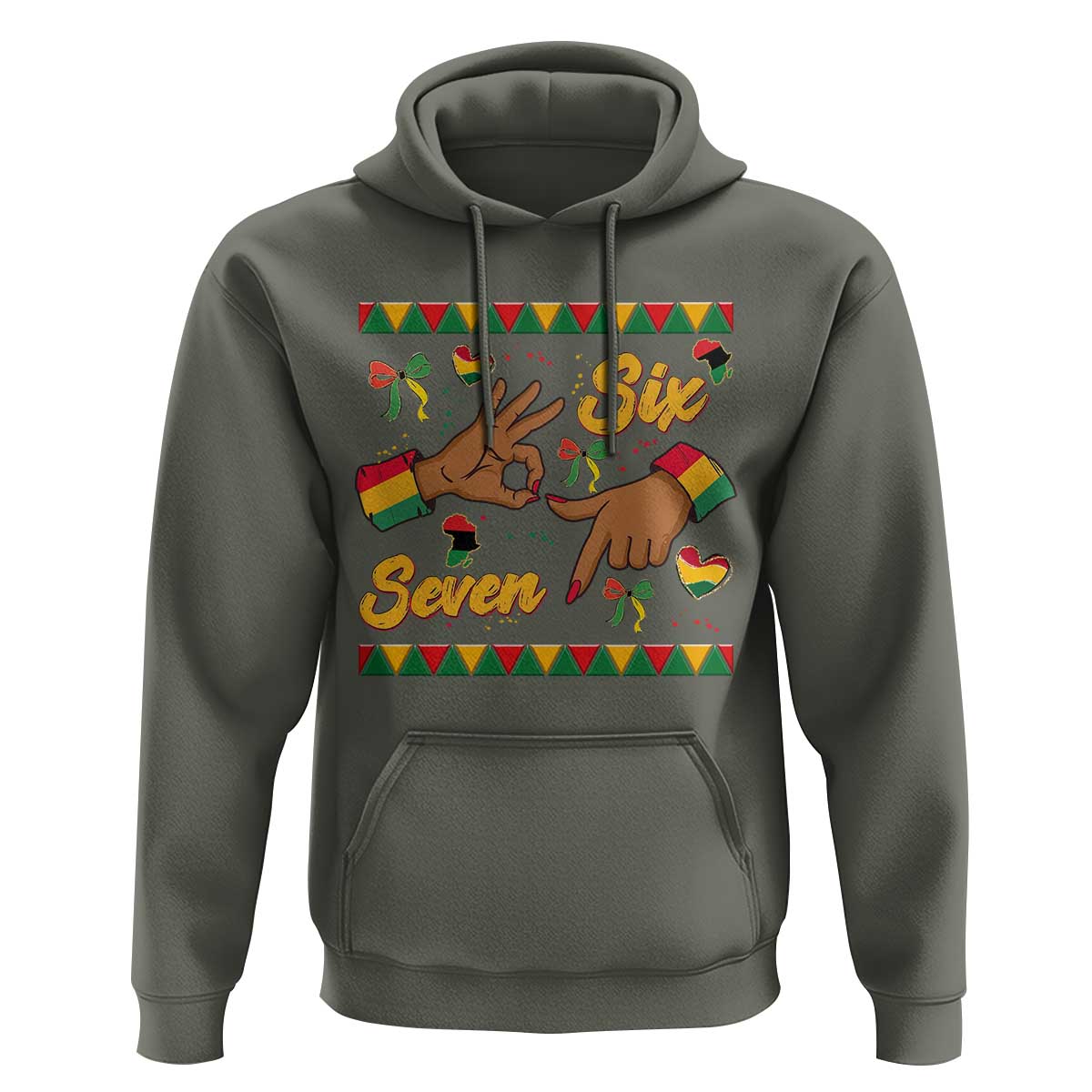 Funny 67 Meme Black History Month Hoodie Gen Z Alpha Gift - Wonder Print Shop