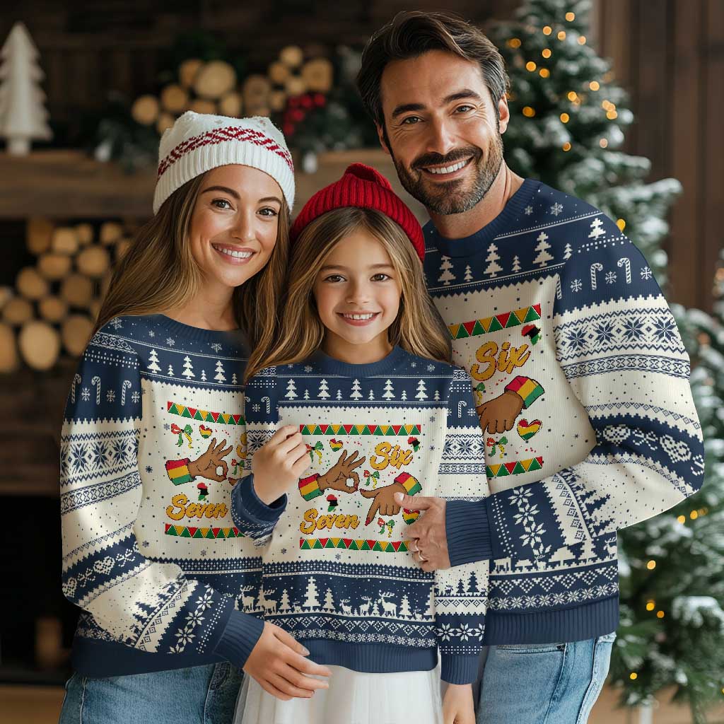 Funny 67 Meme Black History Month Ugly Christmas Sweater Gen Z Alpha Gift - Wonder Print Shop
