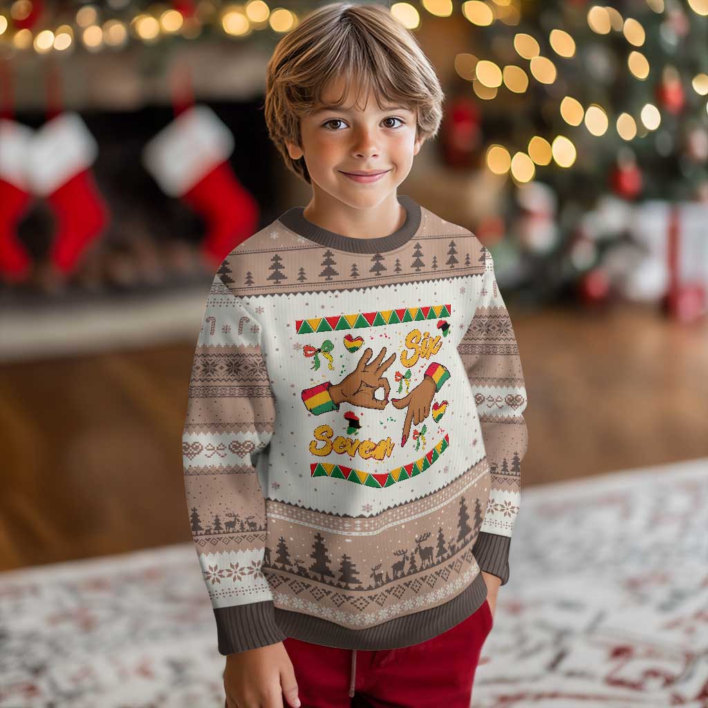 Funny 67 Meme Black History Month Ugly Christmas Sweater Gen Z Alpha Gift - Wonder Print Shop