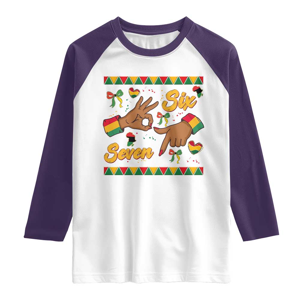 Funny 67 Meme Black History Month Raglan Shirt Gen Z Alpha Gift - Wonder Print Shop