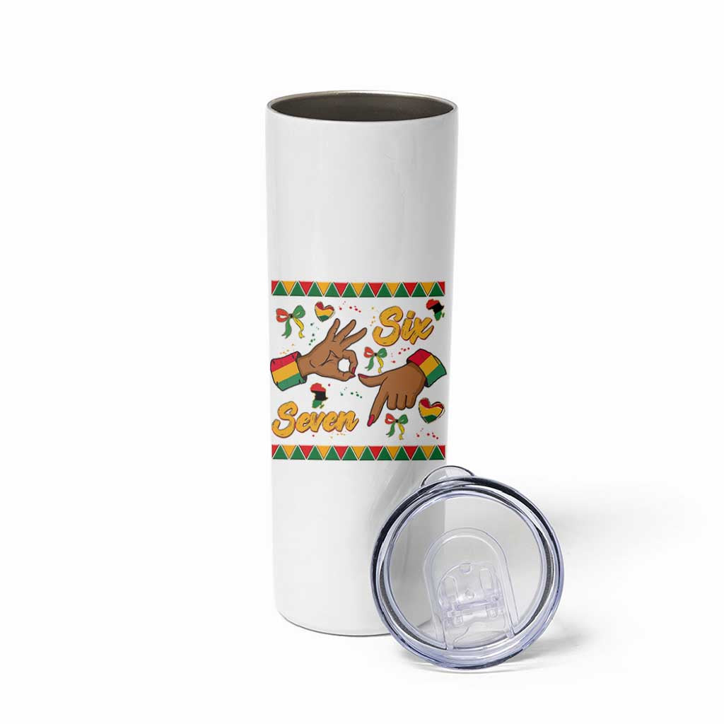Funny 67 Meme Black History Month Skinny Tumbler Gen Z Alpha Gift - Wonder Print Shop
