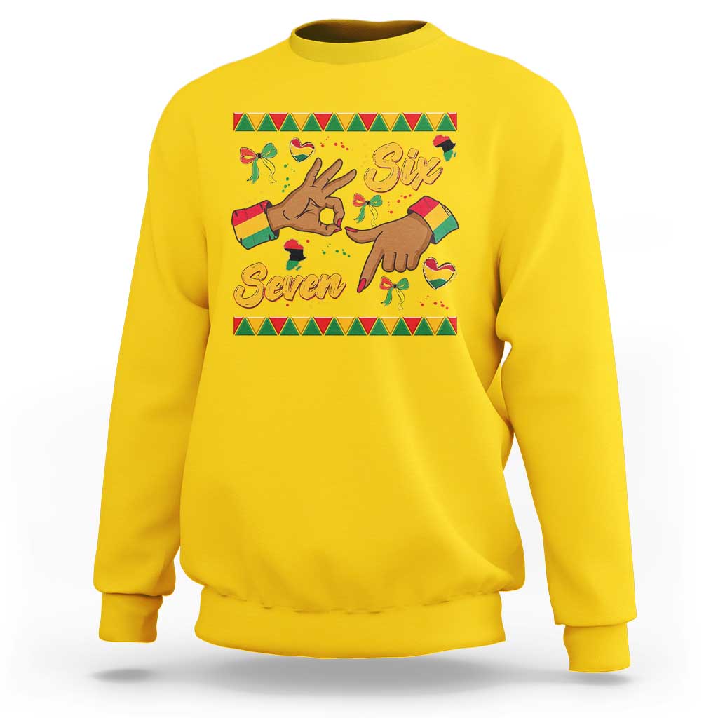 Funny 67 Meme Black History Month Sweatshirt Gen Z Alpha Gift - Wonder Print Shop