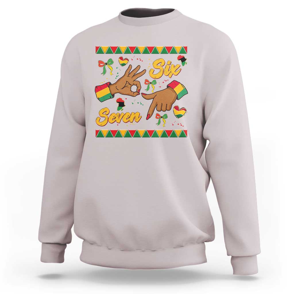 Funny 67 Meme Black History Month Sweatshirt Gen Z Alpha Gift - Wonder Print Shop