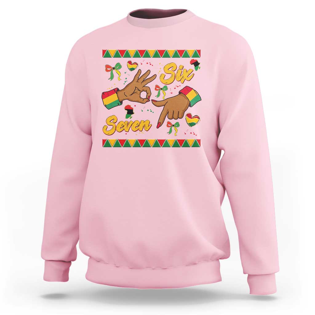 Funny 67 Meme Black History Month Sweatshirt Gen Z Alpha Gift - Wonder Print Shop