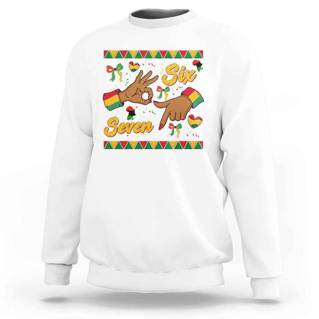 Funny 67 Meme Black History Month Sweatshirt Gen Z Alpha Gift - Wonder Print Shop