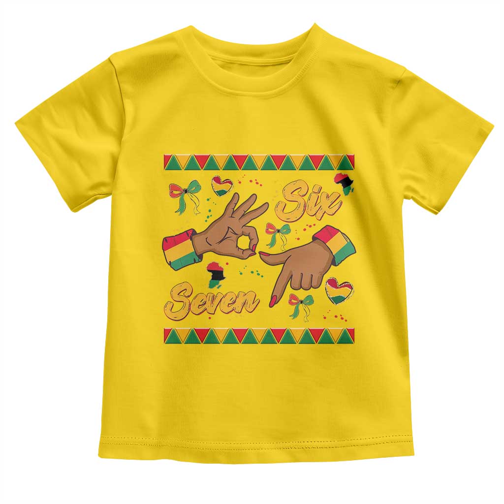 Funny 67 Meme Black History Month Toddler T Shirt Gen Z Alpha Gift - Wonder Print Shop
