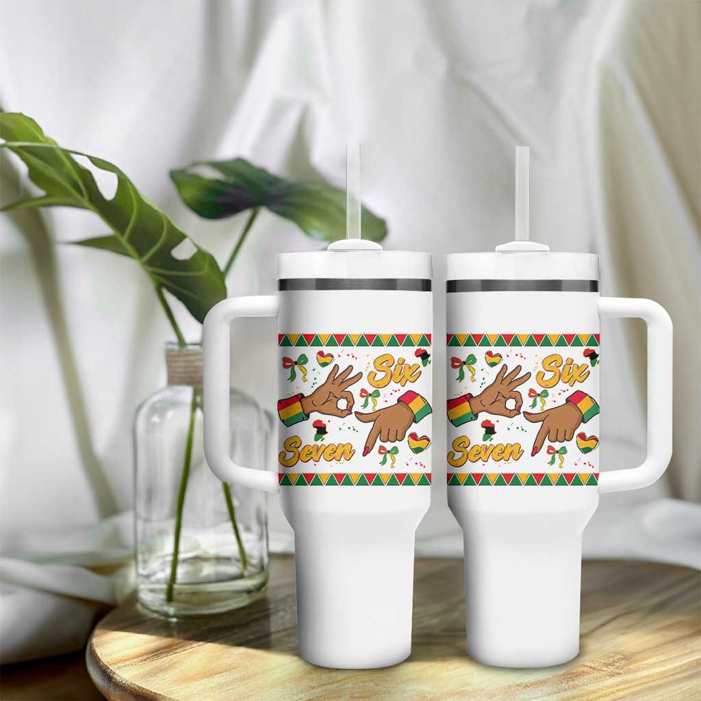 Funny 67 Meme Black History Month Tumbler With Handle Gen Z Alpha Gift - Wonder Print Shop