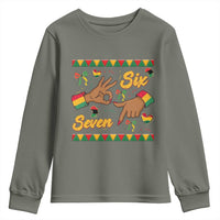 Funny 67 Meme Black History Month Youth Sweatshirt Gen Z Alpha Gift - Wonder Print Shop
