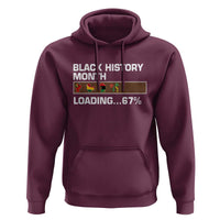 Funny Black History Month Loading Hoodie Six Seven Meme