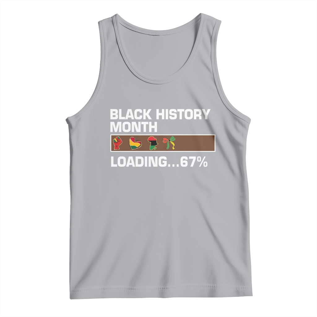 Funny Black History Month Loading Tank Top Six Seven Meme