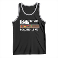 Funny Black History Month Loading Tank Top Six Seven Meme