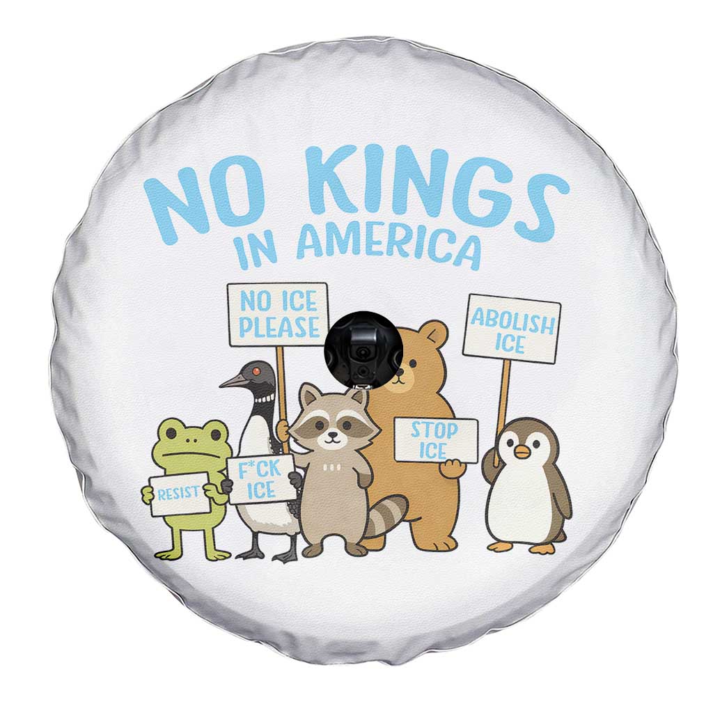 Funny Protest Animals Abolish Ice Spare Tire Cover Minneapolis USA Support Gift