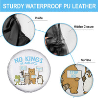 Funny Protest Animals Abolish Ice Spare Tire Cover Minneapolis USA Support Gift