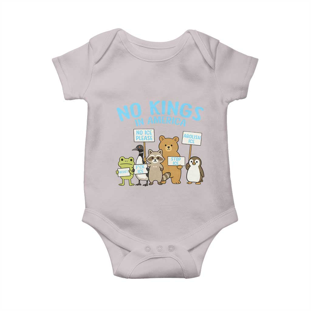 Funny Protest Animals Abolish Ice Baby Onesie Minneapolis USA Support Gift