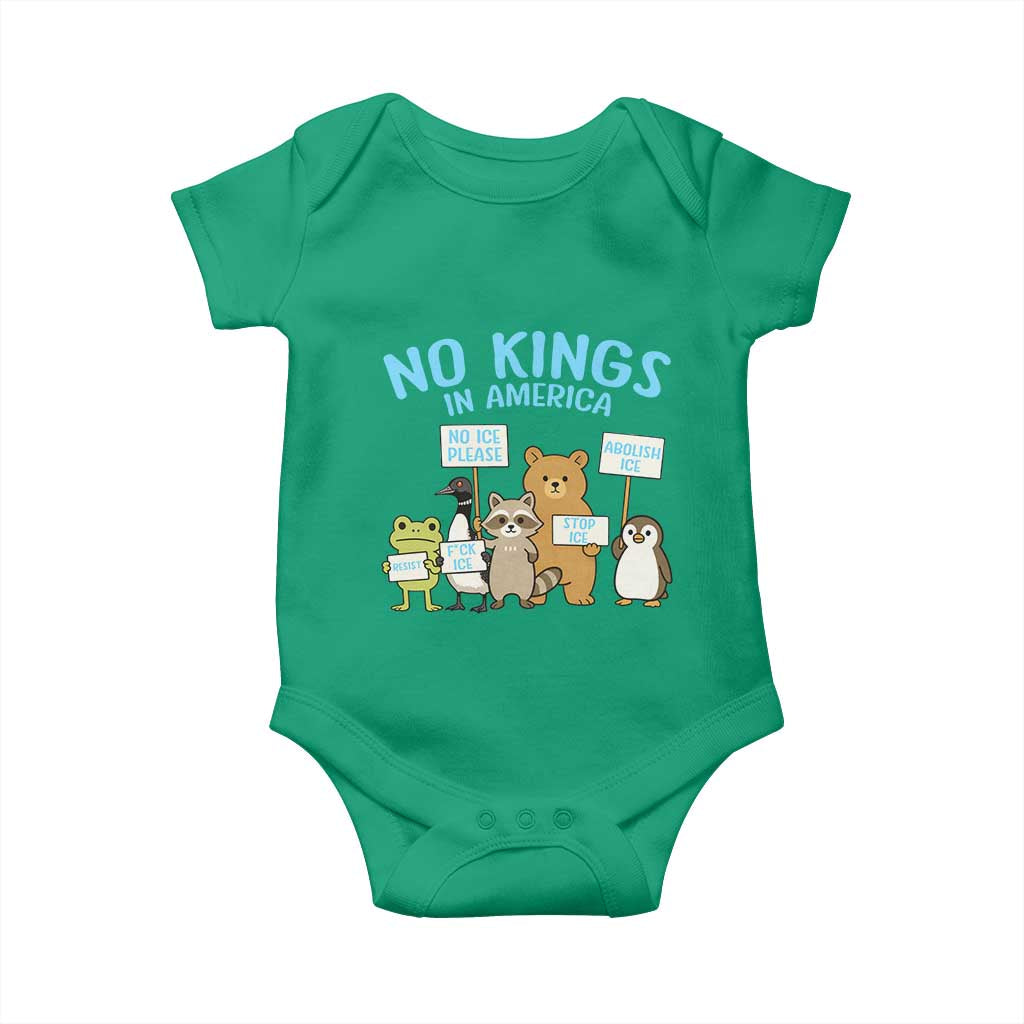 Funny Protest Animals Abolish Ice Baby Onesie Minneapolis USA Support Gift