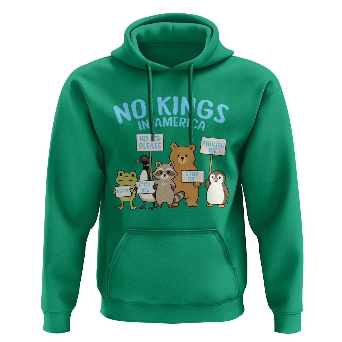 Funny Protest Animals Abolish Ice Hoodie Minneapolis USA Support Gift