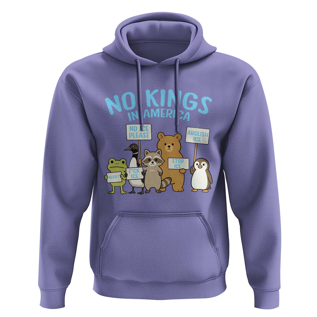 Funny Protest Animals Abolish Ice Hoodie Minneapolis USA Support Gift