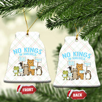 Funny Protest Animals Abolish Ice Ceramic Ornament Minneapolis USA Support Gift