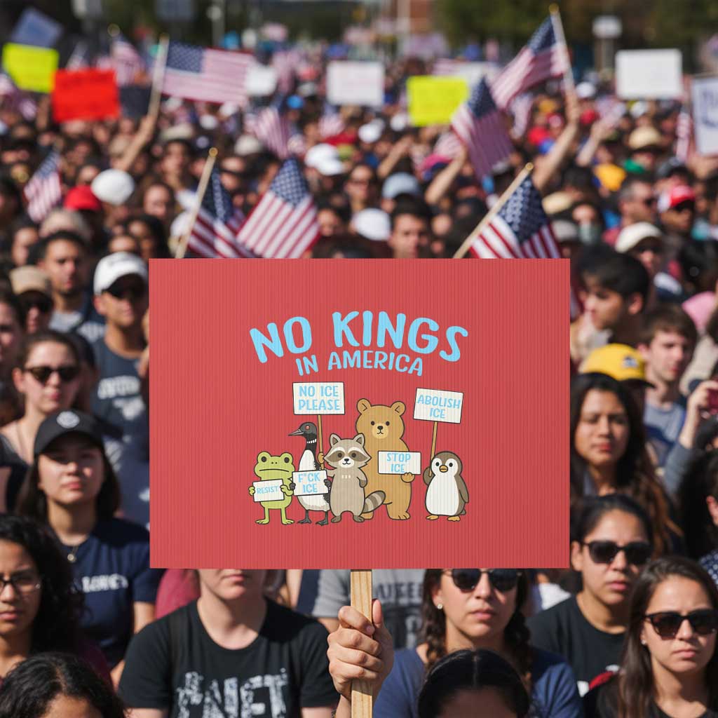 Funny Protest Animals Abolish Ice Protest Sign Minneapolis USA Support Gift