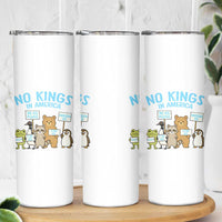 Funny Protest Animals Abolish Ice Skinny Tumbler Minneapolis USA Support Gift