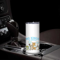 Funny Protest Animals Abolish Ice Skinny Tumbler Minneapolis USA Support Gift