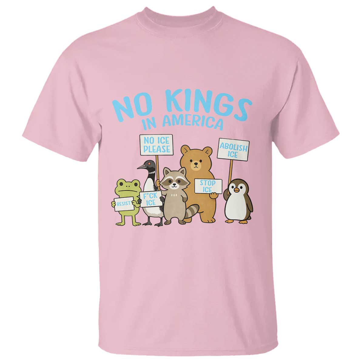 Funny Protest Animals Abolish Ice T Shirt Minneapolis USA Support Gift